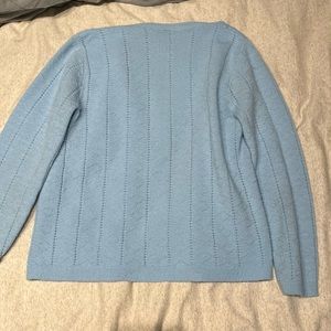 Vintage blue cardigan